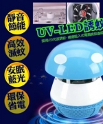 (現貨)LED磨菇造型光觸媒環保USB滅蚊燈
